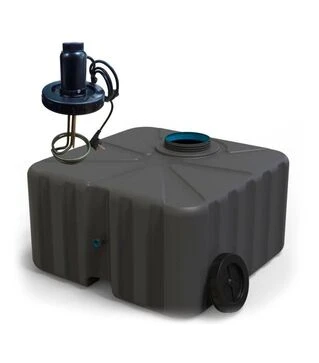 Бак для душа двухслойный Litolan 75 л, с подогревом (27421)