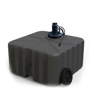 Бак для душа двухслойный Litolan 75 л, с подогревом (27421)