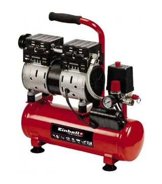 Компрессор воздушный Einhell TE-AC 110/6 Silent Plus 550 Вт, безмасляный (4020600)