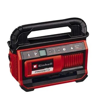 Компрессор гибридный Einhell PRESSITO 18/25 Hybrid, 170 Вт, безмасляный, Без АКБ и ЗУ (4020430)