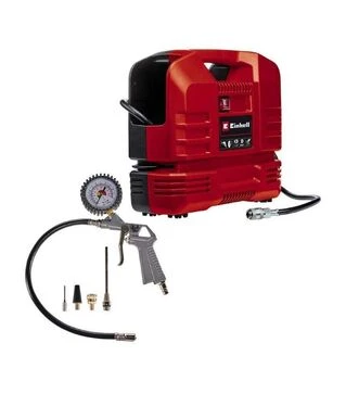 Компрессор воздушный Einhell TC-AC 190 OF Set, 1100 Вт, безмасляный (4020660)
