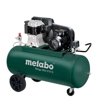 Компрессор Metabo Mega 650-270 D, 520 л/мин, 380 В (601543000)