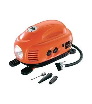 Автомобильный компрессор BLACK+DECKER ASI200, 10 л/мин, 12 В, 8,3 Бар
