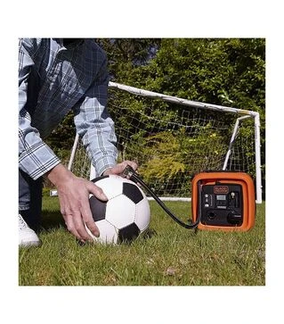 Компрессор автомобильный BLACK+DECKER ASI400, 12 В, 11 бар