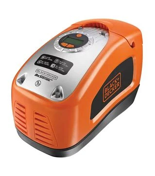 Автомобильный компрессор BLACK+DECKER ASI300, 11 л/мин, 12 В, давление 10,95 Бар