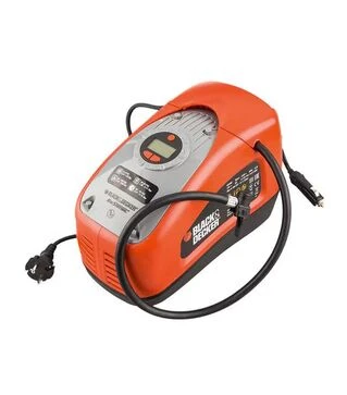 Автомобильный компрессор BLACK+DECKER ASI300, 11 л/мин, 12 В, давление 10,95 Бар