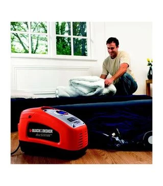 Автомобильный компрессор BLACK+DECKER ASI300, 11 л/мин, 12 В, давление 10,95 Бар