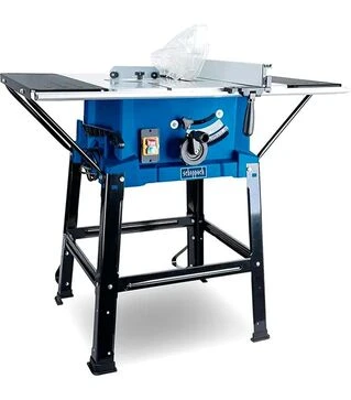 Пила дисковая (циркулярная) настольная со столом и расширением HS110 Scheppach, 230 В, 2 кВт (5901313901)