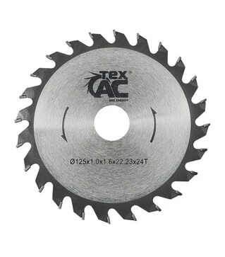 Мини-пила дисковая (циркулярная) Тех.АС, без акб и зп (TAOE-CS125M)