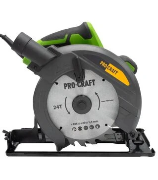 Пила дискова (циркулярна) Procraft KR185/1400 (014008)