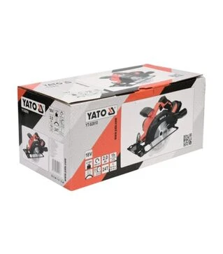 Дискова (циркулярна) пила акумуляторна YATO YT-82810, 18В, 165 мм