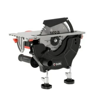 Дисковая (циркулярная) пила YATO YT-82155, 2 кВт, 210 мм, с функцией настольной пилы