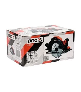 Дисковая (циркулярная) пила YATO YT-82151, 1,5 кВт, 185 мм