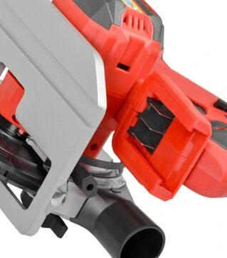 Циркулярная аккумуляторная пила HECHT 1670, 20В, без АКБ и ЗП