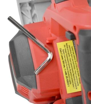 Циркулярная аккумуляторная пила HECHT 1670, 20В, без АКБ и ЗП