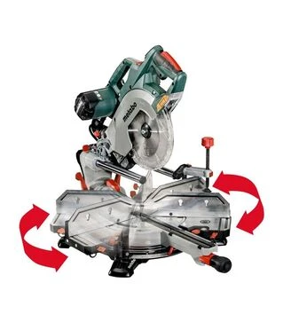 Пила торцовочная Metabo KGSV 72 Xact SYM, с системой симметричной резки (612216000)