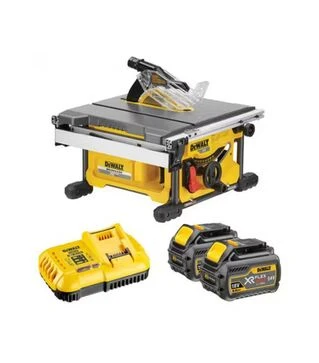 Дискова (циркулярна) пила настільна акумуляторна DeWALT DCS7485T2 54 В, &Oslash;210 мм