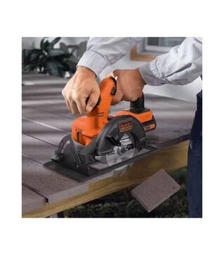 Дискова (циркулярна) пила акумуляторна BLACK+DECKER 18 В, &Oslash;140 мм, без АКБ та ЗП