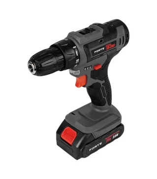 Дрель-шуруповерт аккумуляторный Forte CD-21BC 21В, 2А (142793)