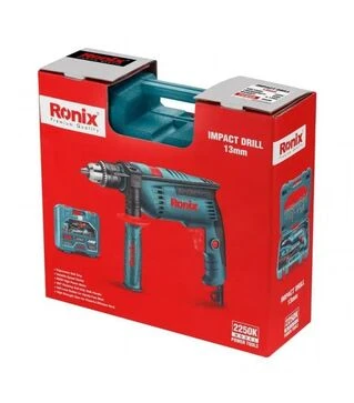 Дриль ударний Ronix 850 Вт, набір (2250K)