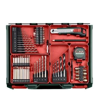 Дриль ударний Metabo SBE 650, 650 Вт + набір Mobile Workshop (600742710)