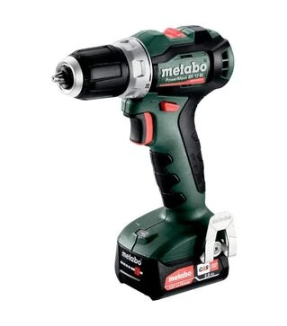 Дрель-шуруповерт аккумуляторный Metabo PowerMaxx BS 12 BL, кейс (601044500)