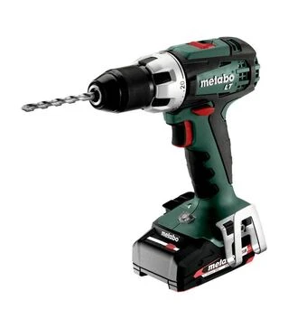 Дрель-шуруповерт аккумуляторный Metabo BS 18 LT Compact, 18 В, кейс (602102530)