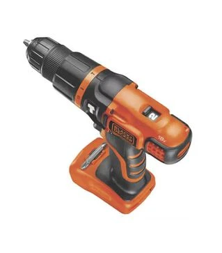 Дриль ударний акумуляторний BLACK+DECKER BDCH188N, 18 В, 28 Нм, без АКБ та ЗП