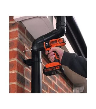 Дриль ударний акумуляторний BLACK+DECKER BDCH188N, 18 В, 28 Нм, без АКБ та ЗП