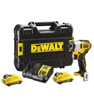 Шуруповерт ударний акумуляторний DeWALT DCF801D2 в кейсі