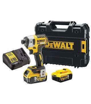 Шуруповерт ударний акумуляторний DeWALT DCF887P2 в кейсі