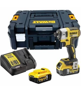 Шуруповерт ударний акумуляторний DeWALT DCF887P2 в кейсі