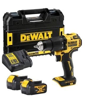 Дрель-шуруповерт ударная аккумуляторная DeWALT DCD709M2T в кейсе TSTAK