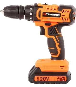 Шурупокрут акумуляторний Tekhmann TCD-18/2 BS Kit (850980)