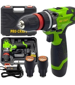 Шуруповерт аккумуляторный Procraft PA-12 Industrial DFR (000125)