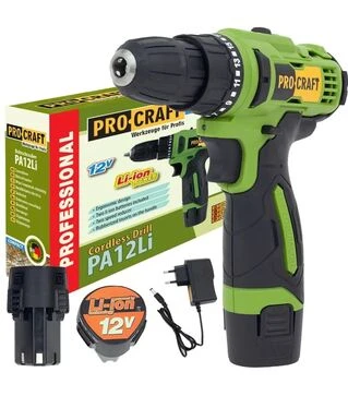 Шуруповерт акумуляторний Procraft PA-12Li compact (001231)