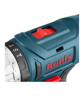 Шуруповерт акумуляторний Ronix, набір 53 предмети (RS-8018)