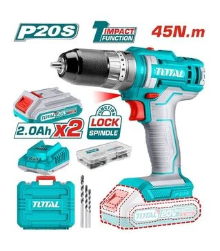 Шурупокрут акумуляторний TOTAL TIDLI201452, 20В (TIDLI201452)