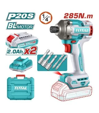 Шурупокрут акумуляторний TOTAL TIRLI2028, 20В (TIRLI2028)