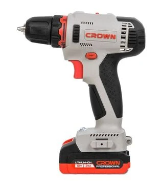 Шурупокрут-дриль акумуляторний CROWN CT21081H-2 BMC, 12В (CT21081H-2 BMC)