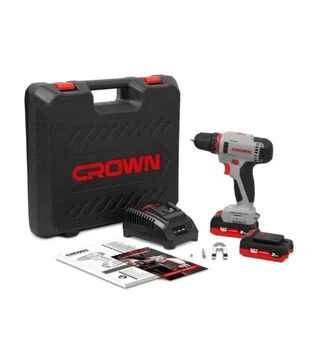 Шурупокрут-дриль акумуляторний CROWN CT21082H-2 BMC, 14,4В (CT21082H-2 BMC)
