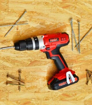 Шурупокрут ударний акумуляторний HECHT 1278, в кейсі