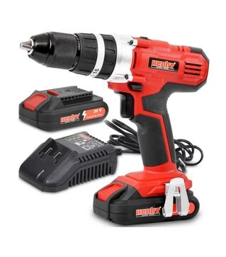 Шурупокрут ударний акумуляторний HECHT 1278, в кейсі