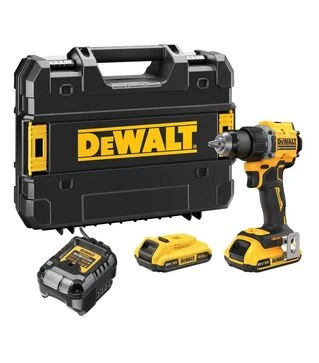 Дриль-шурупокрут акумуляторний DeWALT DCD794D2T, XR Li-Ion 18 В, 2 Агод, в кейсі