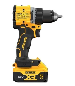 Дриль-шурупокрут акумуляторний DeWALT DCD794P2T, XR Li-Ion 18 В, 5 Агод, в кейсі