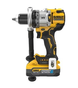 Дриль-шурупокрут ударний акумуляторний DeWALT DCD1007H2T, XR PowerStack 18 В, 5 Агод, в кейсі