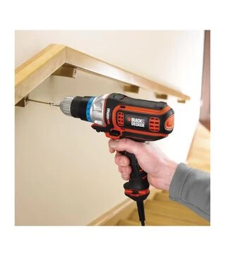 Дриль-шурупокрут багатофункціональний BLACK+DECKER MT350K, 300 Вт, в кейсі