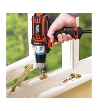 Дриль-шурупокрут багатофункціональний BLACK+DECKER MT350K, 300 Вт, в кейсі
