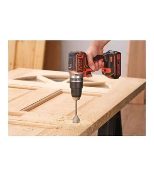 Дриль-шурупокрут ударний акумуляторний BLACK+DECKER BL188N, 18 В, без АКБ та ЗП