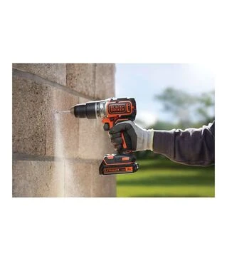 Дриль-шурупокрут ударний акумуляторний BLACK+DECKER BL188N, 18 В, без АКБ та ЗП